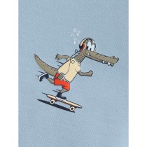 NAME IT Sweatshirt Alexander Blue Fog Skater